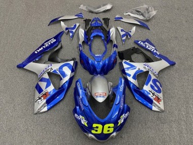 Acquista Carena Moto Suzuki GSXR 1000 2009-2016 - Blu Argento 36