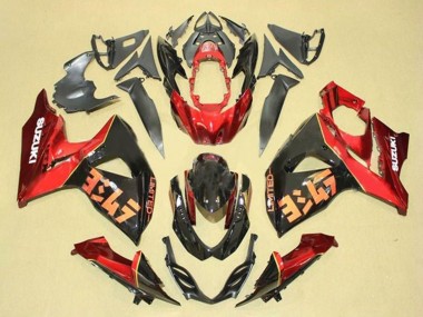 Acquista Kit Carena Moto Suzuki GSXR 1000 2009-2016 - Rosso Nero