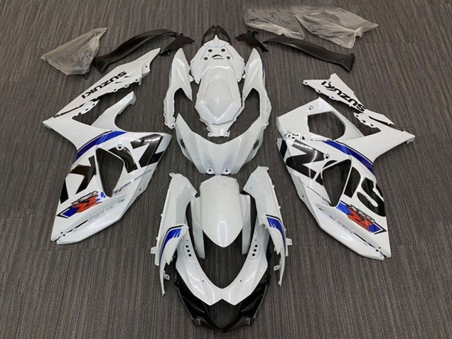 Acquista Kit Carena Moto ABS Suzuki GSXR 1000 2009-2016 - Bianco Blu Banda