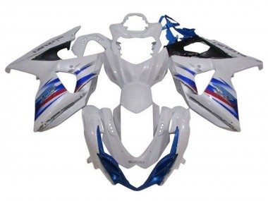 Acquista Carena Moto Suzuki GSXR 1000 2009-2016 - Bianco Blu Rosso Nero