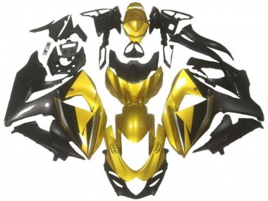 Acquista Carena Moto Suzuki GSXR 1000 2009-2016 - Oro Nero Grigio Scuro