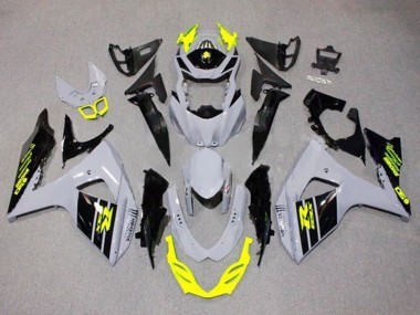 Acquista Carena Moto Suzuki GSXR 1000 2009-2016 - Grigio Neon Giallo Nero