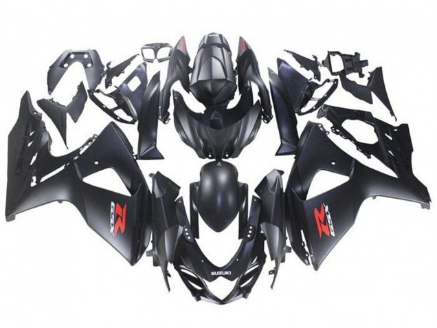Acquista Carena Moto Suzuki GSXR 1000 2009-2016 - Nero Opaco Rosso Bianco