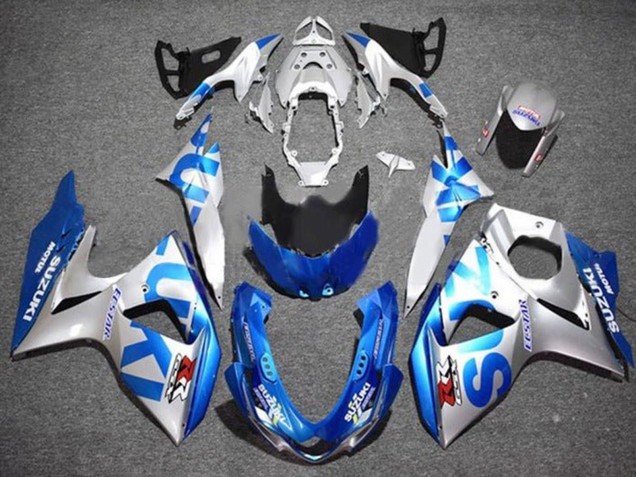 Acquista Carena Moto Suzuki GSXR 1000 2009-2016 - Argento Blu