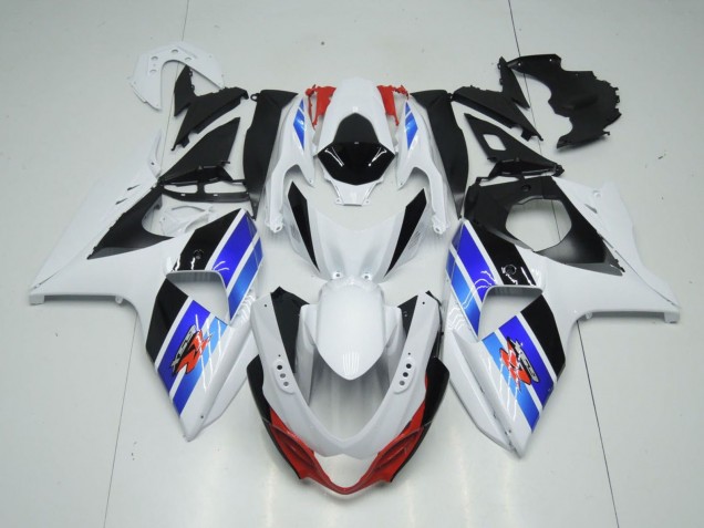 Acquista Carena Moto Suzuki GSXR 1000 2009-2016 - Bianco Nero Blu Rosso