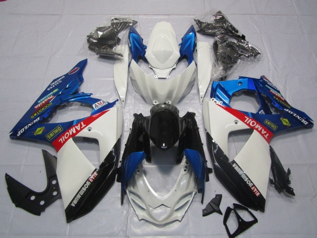 Acquista Carena Moto Suzuki GSXR 1000 2009-2016 - Bianco Blu Rosso Nero TaMobil