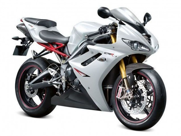 Acquista Carena Moto Triumph Daytona 675 Triple 2006-2008 - Bianco
