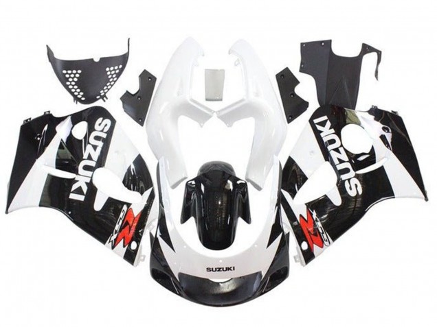 Acquista Carena Moto Suzuki GSXR 600 / GSXR 750 1996-2000 - Bianco Nero Rosso