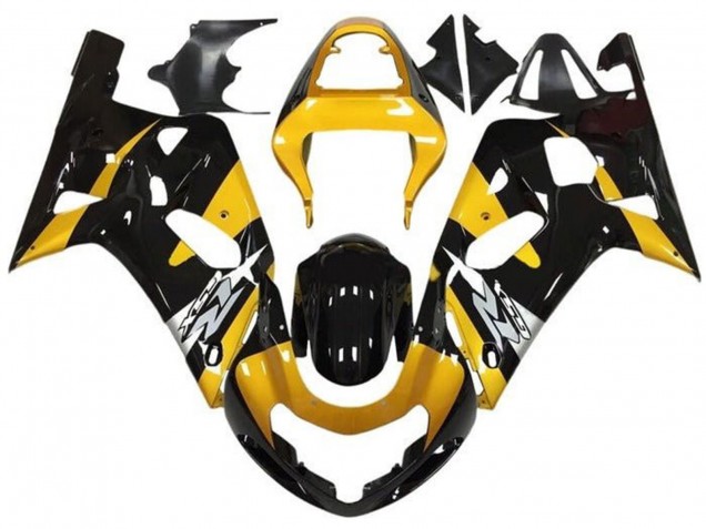 Acquista Carena Moto Suzuki GSXR 600 / GSXR 750 2001-2003 - Giallo Argento Nero Lucido