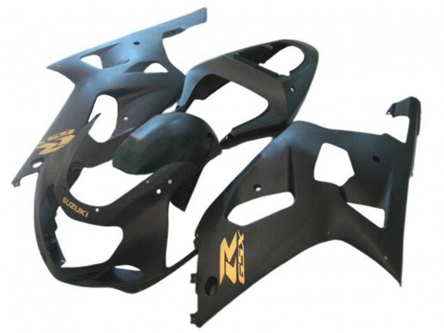 Acquista Carena Moto Suzuki GSXR 600 / GSXR 750 2001-2003 - Nero Opaco Oro