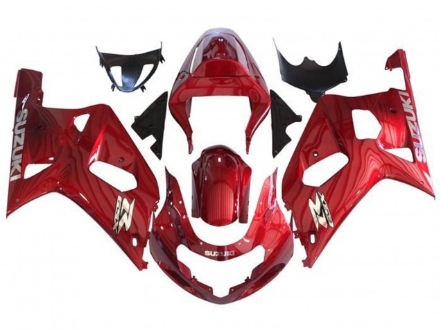 Acquista Carena Moto Suzuki GSXR 600 / GSXR 750 2001-2003 - Rosso Chrome