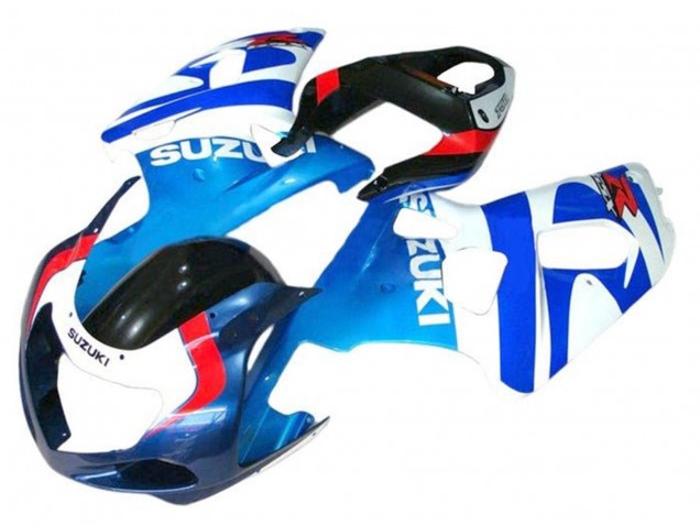 Acquista Carena Moto Suzuki GSXR 600 / GSXR 750 2001-2003 - Bianco Blu Rosso Nero
