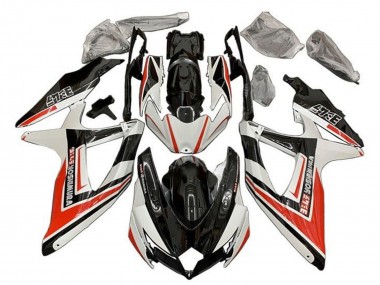 Acquista Carena Moto Suzuki GSXR 600 / GSXR 750 2008-2010 - Bianco Arancia Nero Lucido Yoshimura