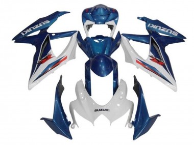 Acquista Carena Moto Suzuki GSXR 600 / GSXR 750 2008-2010 - Blu Bianco Rosso