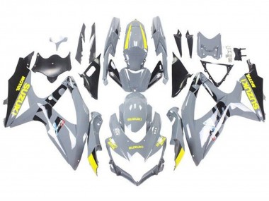 Acquista Carena Moto Suzuki GSXR 600 / GSXR 750 2008-2010 - Nardo Grigio Giallo Nero