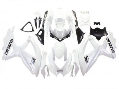 Acquista Carena Moto Suzuki GSXR 600 / GSXR 750 2008-2010 - Bianco Nero