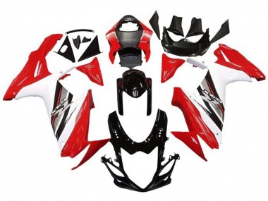 Acquista Carena Moto Suzuki GSXR 600 / GSXR 750 2011-2024 - Rosso Bianco Nero