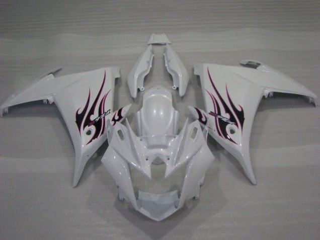 Acquista Carena Moto Yamaha FZ6R 2009-2015 - Bianco Fiamma