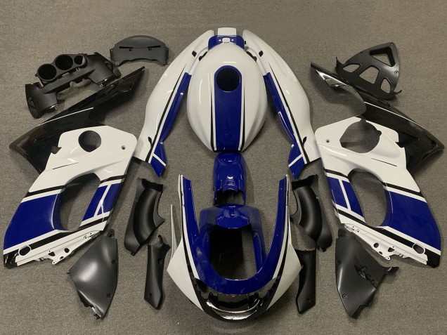 Acquista Carena Moto Yamaha YZF600R Thundercat 1996-2007 - Bianco Blu Scuro