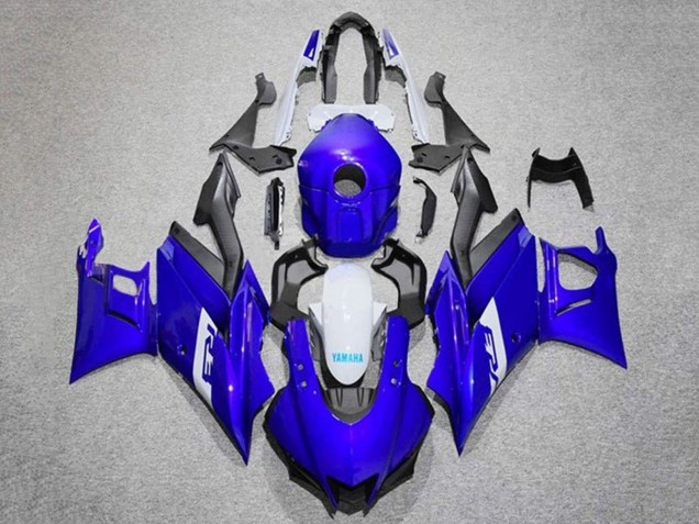 Acquista Carena Moto Yamaha YZF R3/R25 2019-2021 - Blu Bianco Nero Opaco