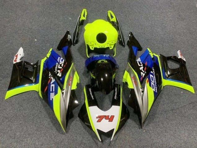 Acquista Carena Moto Yamaha YZF R3/R25 2019-2021 - Neon Giallo Bianco Blu Nero 74