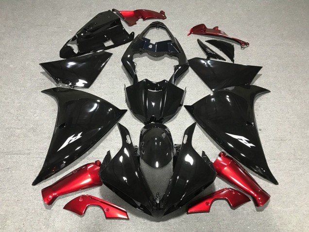 Acquista Carena Moto Yamaha YZF 1000 R1 2009-2011 - Nero Lucido Rosso