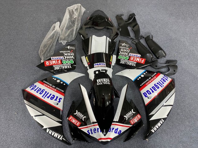 Acquista Carena Moto Yamaha YZF 1000 R1 2009-2011 - Bianco Nero Rosso Sterilgarda Corsa