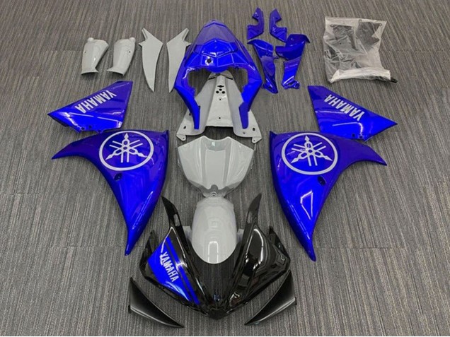 Acquista Carena Moto Yamaha YZF 1000 R1 2009-2011 - Blu Nardo Grigio Nero