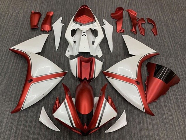 Acquista Carena Moto Yamaha YZF 1000 R1 2009-2011 - Bianco Rosso