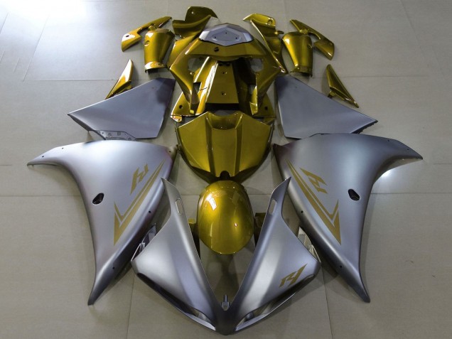 Acquista Carena Moto Yamaha YZF 1000 R1 2009-2011 - Argento Oro