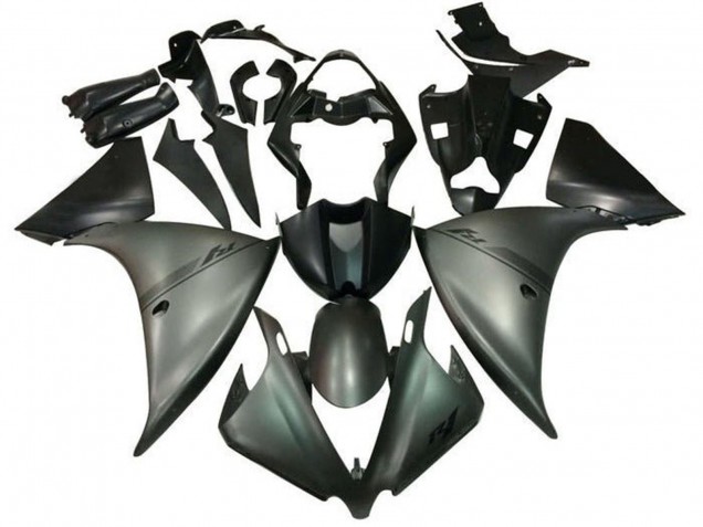Acquista Carena Moto Yamaha YZF 1000 R1 2009-2011 - Argento Nero Opaco