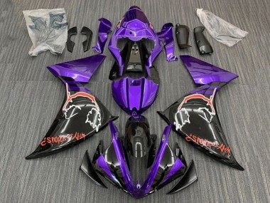 Acquista Carena Moto Yamaha YZF 1000 R1 2009-2011 - Viola Nero Rosso Joker