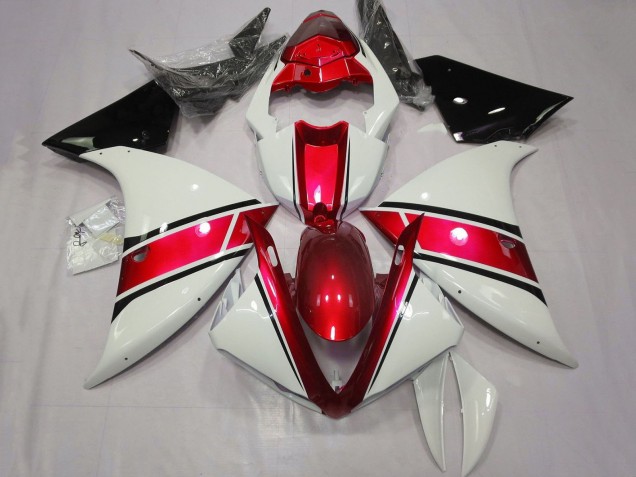 Acquista Carena Moto Yamaha YZF 1000 R1 2009-2011 - Bianco Rosso Nero