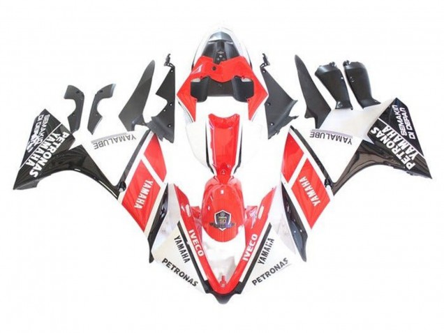 Acquista Carena Moto Yamaha YZF 1000 R1 2009-2011 - Bianco Rosso Nero Petronas