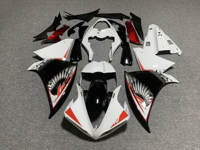 Acquista Carena Moto Yamaha YZF 1000 R1 2012-2014 - Bianco Rosso Nero