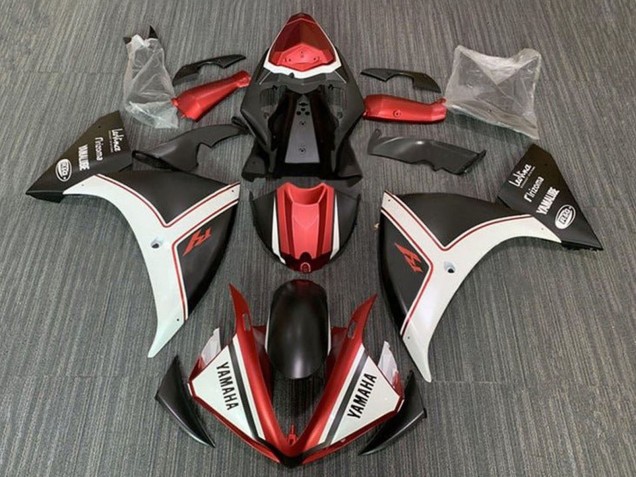 Acquista Carena Moto Yamaha YZF 1000 R1 2012-2014 - Bianco Rosso Nero