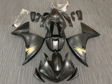 Acquista Carena Moto Yamaha YZF 1000 R1 2012-2014 - Nero Opaco Oro
