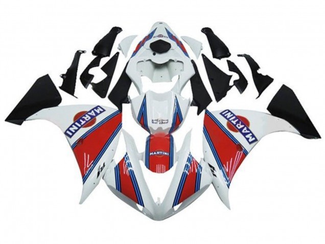 Acquista Carena Moto Yamaha YZF 1000 R1 2012-2014 - Bianco Rosso Blu Martini
