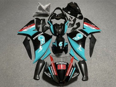 Acquista Carena Moto Yamaha YZF 1000 R1 2012-2014 - Nero Lucido Blu Petronas