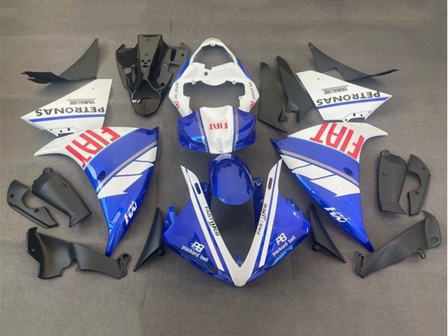 Acquista Carena Moto Yamaha YZF 1000 R1 2012-2014 - Bianco Blu Rosso Fiat