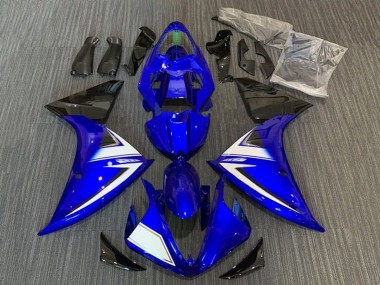 Acquista Carena Moto Yamaha YZF 1000 R1 2012-2014 - Blu Bianco Nero Banda