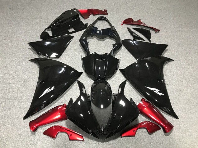 Acquista Carena Moto Yamaha YZF 1000 R1 2012-2014 - Nero Lucido Rosso