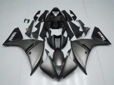 Acquista Carena Moto Yamaha YZF 1000 R1 2012-2014 - Grigio Opaco Nero Opaco Bianco Decals