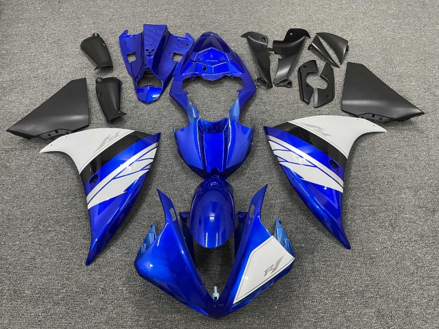 Acquista Carena Moto Yamaha YZF 1000 R1 2012-2014 - Blu Bianco Nero