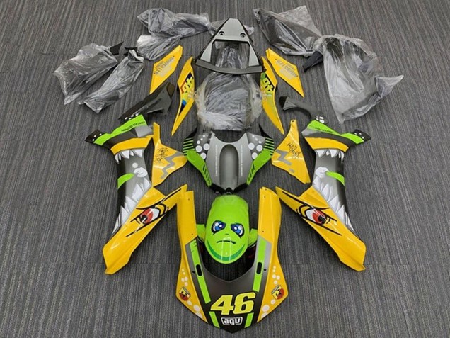 Acquista Carena Moto Yamaha YZF 1000 R1 2015-2019 - Giallo Verde Squalo 46