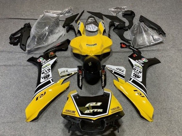 Acquista Carena Moto Yamaha YZF 1000 R1 2015-2019 - Giallo Bianco Nero GYTR