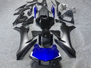 Acquista Carena Moto Yamaha YZF 1000 R1 2015-2019 - Nero Opaco Nero Lucido Blu Bianco