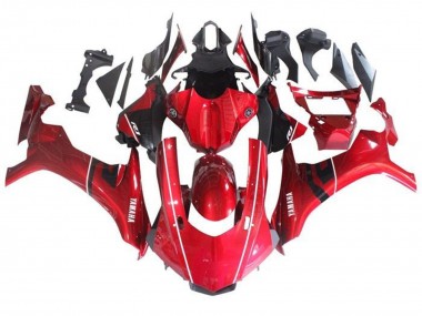 Acquista Carena Moto Yamaha YZF 1000 R1 2015-2019 - Rosso Nero Bianco Banda