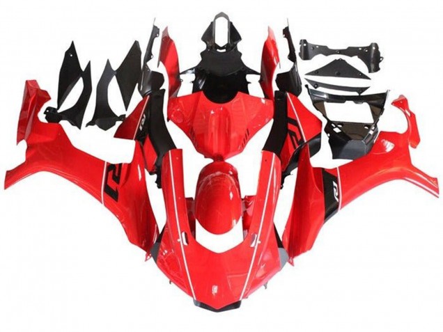 Acquista Carena Moto Yamaha YZF 1000 R1 2015-2019 - Rosso Nero Bianco Banda