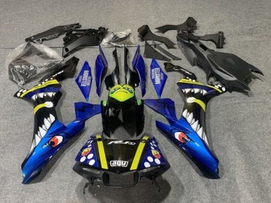 Acquista Carena Moto Yamaha YZF 1000 R1 2015-2019 - Blu Giallo Nero Squalo